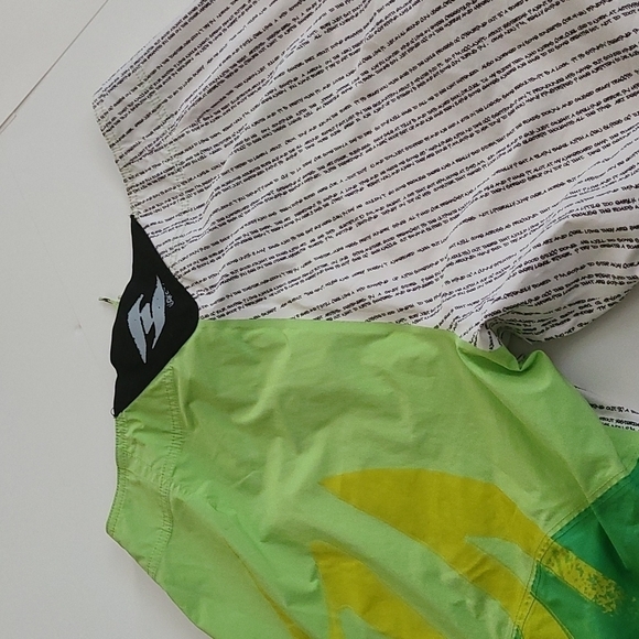 𝅺3/$20 Hyperlite WakeMFG Green/White Board Shorts - Picture 6 of 8